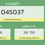 ตรวจผลสลากกินแบ่งรัฐบาล 1 พฤศจิกายน 2564